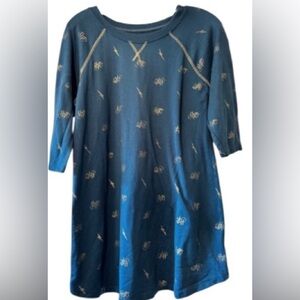 Harry Potter Scar Lightening Bolt Sleep Shirt Pajamas S/M